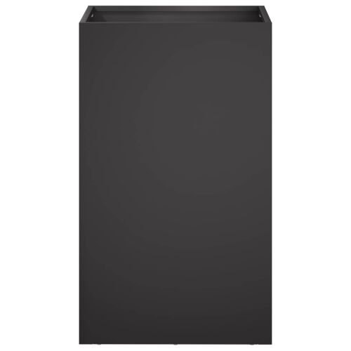 Vrtna saksija Crna 30 x 30 x 40 cm Čelična vrata - Crna 30 x 30 x 40 cm 1 Cijena