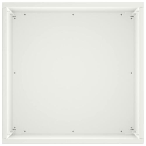 Vrtna saksija Bijela 40 x 40 x 50 cm Čelična vrata - Bijela 40 x 40 x 50 cm 1 Cijena