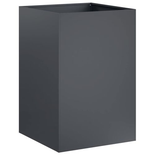 Vrtna saksija 2 kom. Antracit 40 x 40 x 75 cm Čelična vrata - Antracit 40 x 40 x 75 cm 2 Cijena