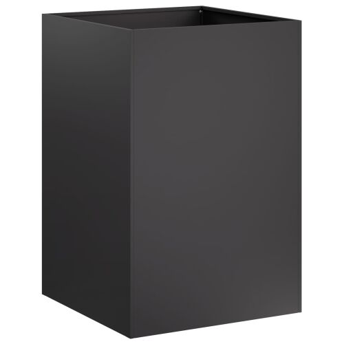 Vrtna saksija Crna 50 x 50 x 75 cm Čelična vrata - Crna 50 x 50 x 75 cm 1 Cijena