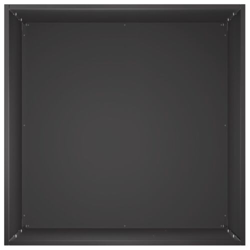 Vrtna saksija Crna 50 x 50 x 75 cm Čelična vrata - Crna 50 x 50 x 75 cm 1 Cijena