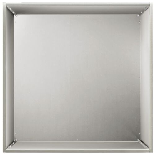 Vrtna saksija 2 kom. Srebrna 50 x 50 x 75 cm Nehrđajući čelik - Nehrđajući čelik 50 x 50 x 75 cm 2 Cijena