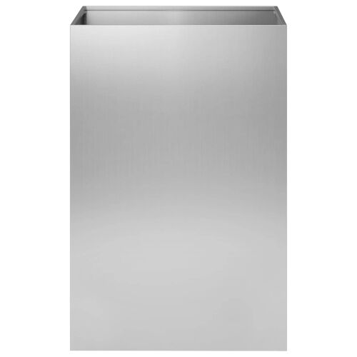 Vrtna saksija Srebrna 50 x 50 x 75 cm Pocinčani čelik - Pocinčani čelik 50 x 50 x 75 cm 1 Cijena