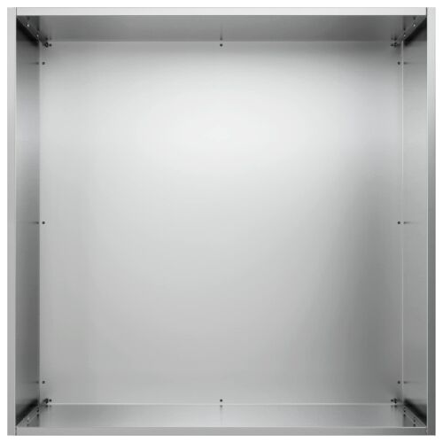 Vrtna saksija 2 kom. Srebrna 50 x 50 x 75 cm Pocinčani čelik - Pocinčani čelik 50 x 50 x 75 cm 2 Cijena