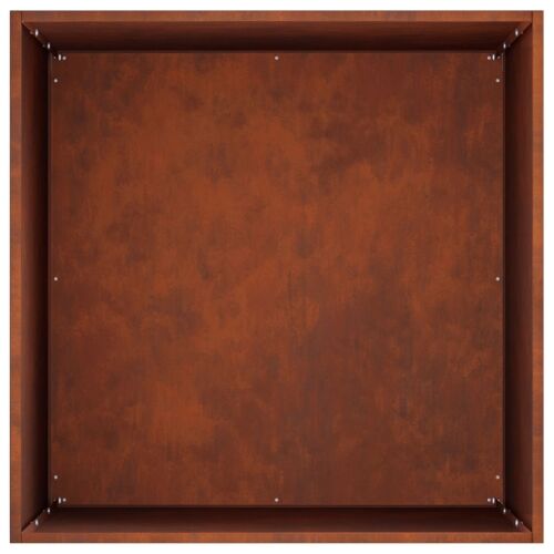 Vrtna saksija Rđa 50 x 50 x 75 cm Otporni čelik - Otporni čelik 50 x 50 x 75 cm 1 Cijena