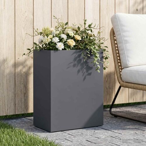 Vrtna saksija Antracit 40 x 20 x 40 cm Čelična vrata - Antracit 40 x 20 x 40 cm 1 Cijena