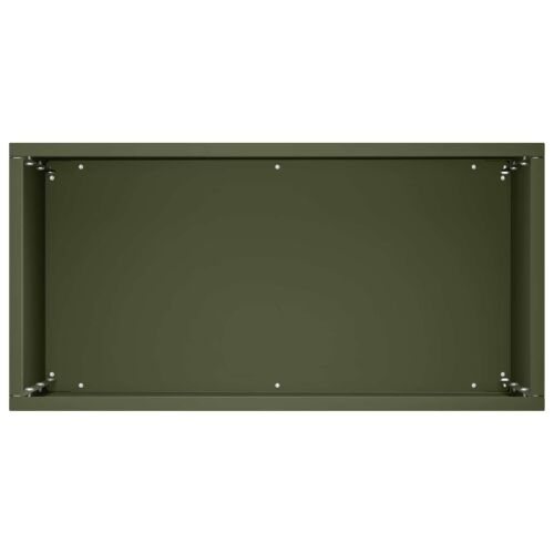 Vrtna saksija Maslinastozelena 40 x 20 x 40 cm Čelična vrata - Maslinastozelena 40 x 20 x 40 cm 1 Cijena