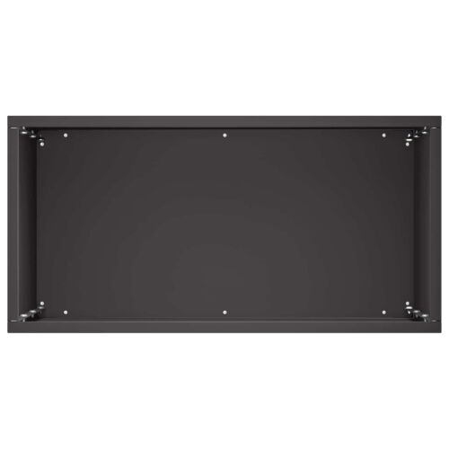 Vrtna saksija Crna 40 x 20 x 50 cm Čelična vrata - Crna 40 x 20 x 50 cm 1 Cijena