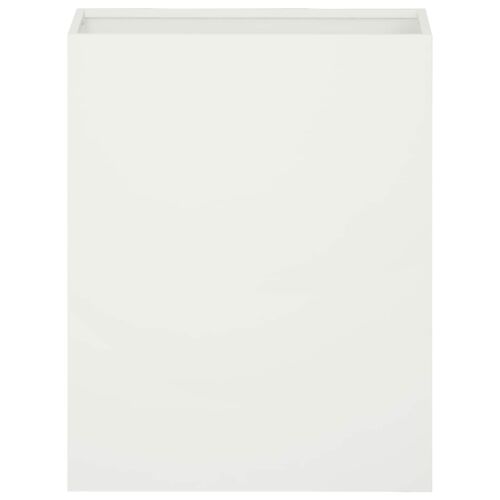 Vrtna saksija 2 kom. Bijela 40 x 20 x 50 cm Čelična vrata - Bijela 40 x 20 x 50 cm 2 Cijena