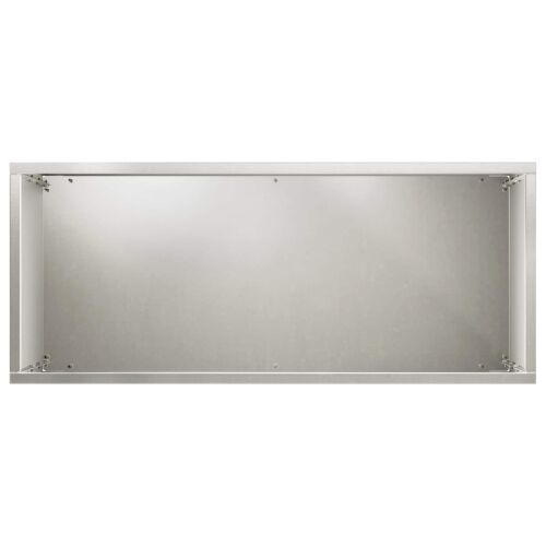 Vrtna saksija 2 kom. Srebrna 40 x 20 x 75 cm Nehrđajući čelik - Nehrđajući čelik 40 x 20 x 75 cm 2 Cijena
