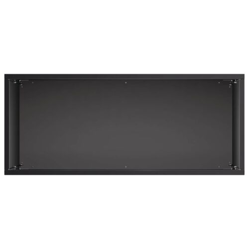 Vrtna saksija 2 kom. Crna 50 x 20 x 40 cm Čelična vrata - Crna 50 x 20 x 40 cm 2 Cijena