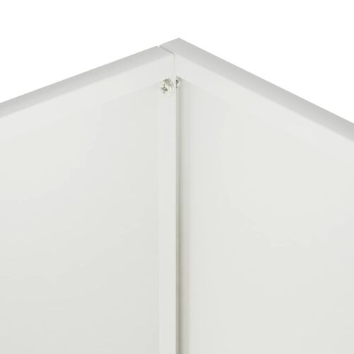 Vrtna saksija Bijela 50 x 20 x 40 cm Čelična vrata - Bijela 50 x 20 x 40 cm 1 Cijena