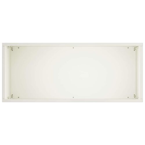 Vrtna saksija 2 kom. Bijela 50 x 20 x 40 cm Čelična vrata - Bijela 50 x 20 x 40 cm 2 Cijena