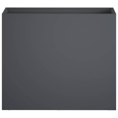 Vrtna saksija 2 kom. Antracit 50 x 20 x 40 cm Čelična vrata - Antracit 50 x 20 x 40 cm 2 Cijena