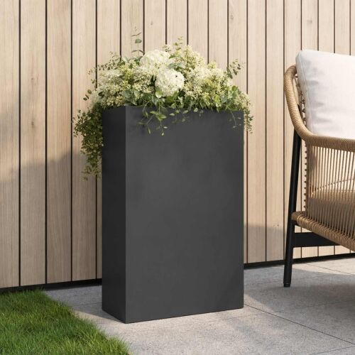Vrtna saksija Antracit 50 x 20 x 75 cm Čelična vrata - Antracit 50 x 20 x 75 cm 1 Cijena