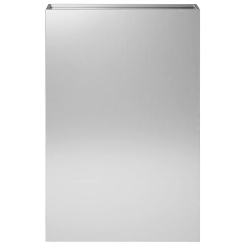 Vrtna saksija Srebrna 50 x 20 x 75 cm Pocinčani čelik - Pocinčani čelik 50 x 20 x 75 cm 1 Cijena