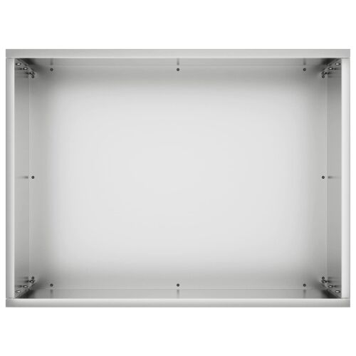 Vrtna saksija Srebrna 40 x 30 x 40 cm Pocinčani čelik - Pocinčani čelik 40 x 30 x 40 cm 1 Cijena