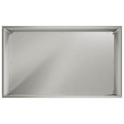 Vrtna saksija Srebrna 40 x 30 x 75 cm Nehrđajući čelik - Nehrđajući čelik 40 x 30 x 75 cm 1 Cijena