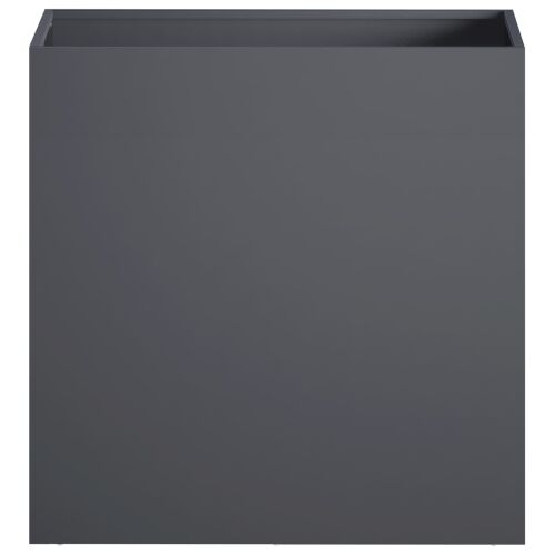 Vrtna saksija 2 kom. Antracit 50 x 30 x 50 cm Čelična vrata - Antracit 50 x 30 x 50 cm 2 Cijena