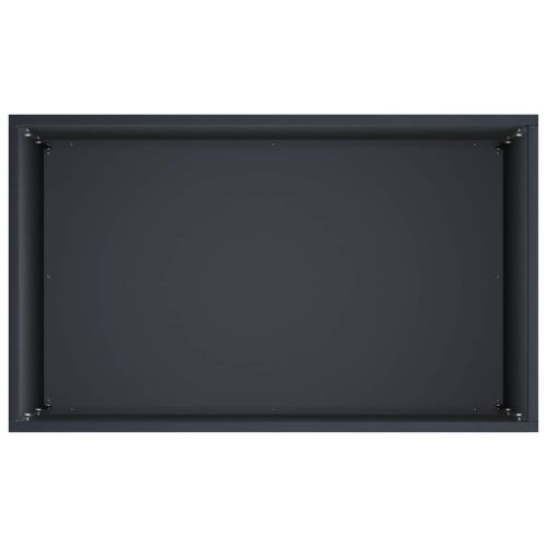 Vrtna saksija 2 kom. Antracit 50 x 30 x 75 cm Čelična vrata - Antracit 50 x 30 x 75 cm 2 Cijena