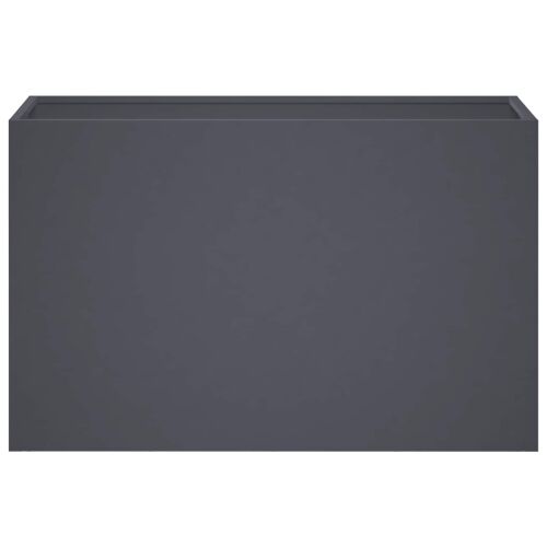Vrtna saksija Antracit 80 x 30 x 40 cm Čelična vrata - Antracit 80 x 30 x 40 cm 1 Cijena
