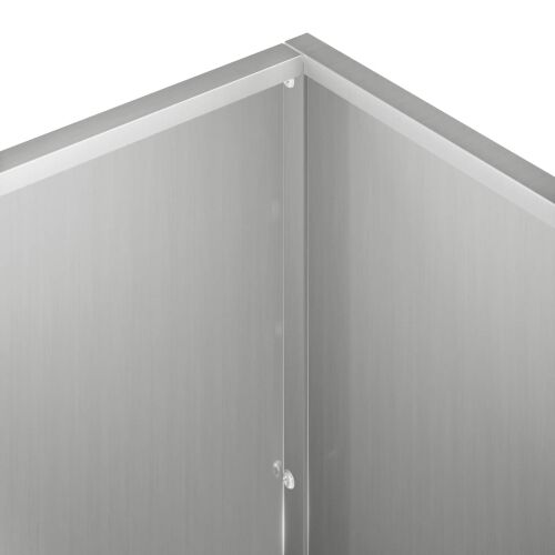 Vrtna saksija Srebrna 100 x 30 x 40 cm Pocinčani čelik - Pocinčani čelik 100 x 30 x 40 cm 1 Cijena