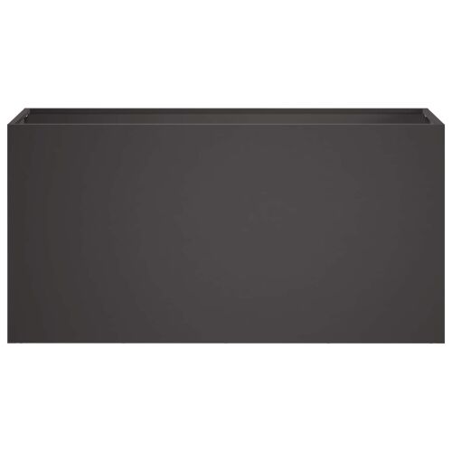 Vrtna saksija Crna 100 x 30 x 50 cm Čelična vrata - Crna 100 x 30 x 50 cm 1 Cijena