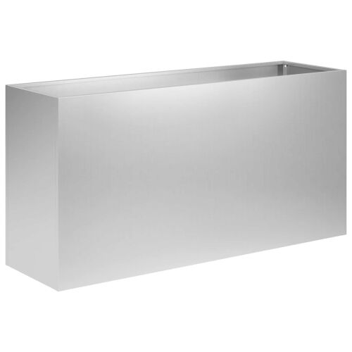 Vrtna saksija Srebrna 100 x 30 x 50 cm Pocinčani čelik - Pocinčani čelik 100 x 30 x 50 cm 1 Cijena