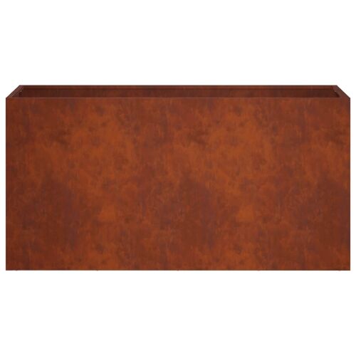 Vrtna saksija Rđa 100 x 30 x 50 cm Otporni čelik - Otporni čelik 100 x 30 x 50 cm 1 Cijena