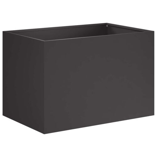 Vrtna saksija Crna 50 x 40 x 40 cm Čelična vrata - Crna 50 x 40 x 40 cm 1 Cijena