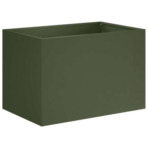 Vrtna saksija 2 kom. Maslinastozelena 60 x 40 x 40 cm - Maslinastozelena 60 x 40 x 40 cm 2 Cijena