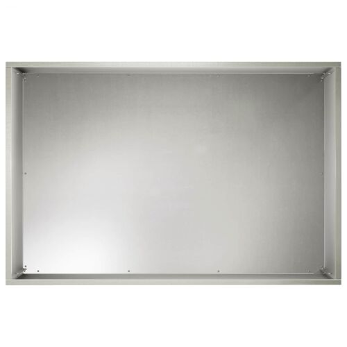 Vrtna saksija Srebrna 60 x 40 x 40 cm Nehrđajući čelik - Nehrđajući čelik 60 x 40 x 40 cm 1 Cijena