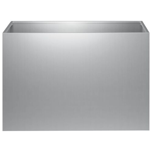 Vrtna saksija Srebrna 60 x 40 x 40 cm Pocinčani čelik - Pocinčani čelik 60 x 40 x 40 cm 1 Cijena