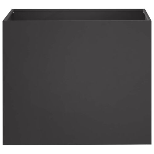 Vrtna saksija Crna 60 x 40 x 50 cm Čelična vrata - Crna 60 x 40 x 50 cm 1 Cijena