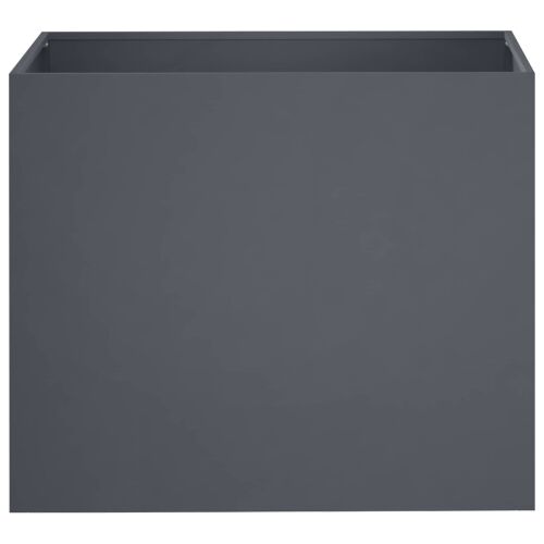 Vrtna saksija 2 kom. Antracit 60 x 40 x 50 cm Čelična vrata - Antracit 60 x 40 x 50 cm 2 Cijena