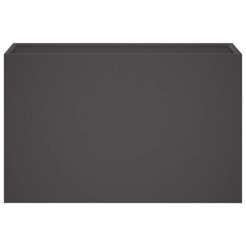 Vrtna saksija Crna 80 x 40 x 50 cm Čelična vrata - Crna 80 x 40 x 50 cm 1 Cijena