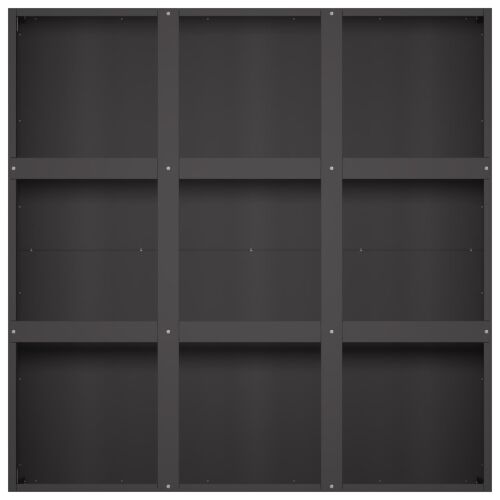 Vrtna saksija Crna 100 x 100 x 40 cm Čelična vrata - Crna 100 x 100 x 40 cm Cijena
