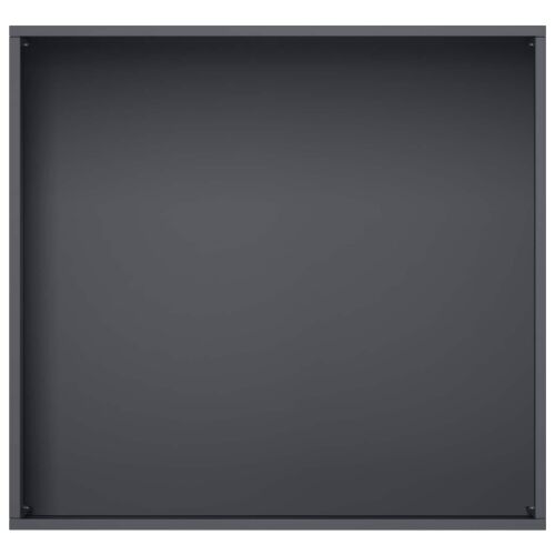 Vrtna saksija 2 kom. Antracit 50 x 50 x 75 cm Čelična vrata - Antracit 50 x 50 x 75 cm 2 Cijena