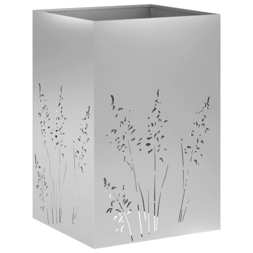 Vrtna saksija Srebrna 50 x 50 x 75 cm Pocinčani čelik - Pocinčani čelik 50 x 50 x 75 cm 1 Cijena