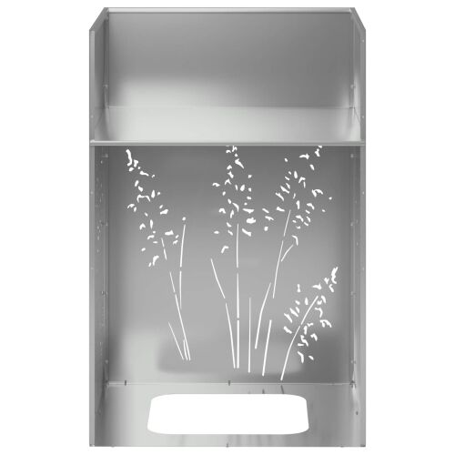 Vrtna saksija Srebrna 50 x 50 x 75 cm Pocinčani čelik - Pocinčani čelik 50 x 50 x 75 cm 1 Cijena