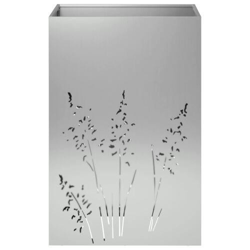 Vrtna saksija Srebrna 50 x 50 x 75 cm Pocinčani čelik - Pocinčani čelik 50 x 50 x 75 cm 1 Cijena