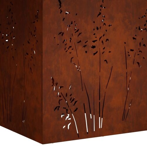 Vrtna saksija Rđa 50 x 50 x 75 cm Otporni čelik - Otporni čelik 50 x 50 x 75 cm 1 Cijena