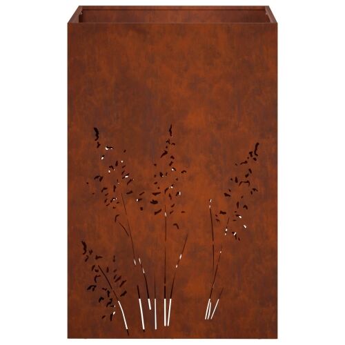 Vrtna saksija 2 kom. Rđa 50 x 50 x 75 cm Otporni čelik - Otporni čelik 50 x 50 x 75 cm 2 Cijena