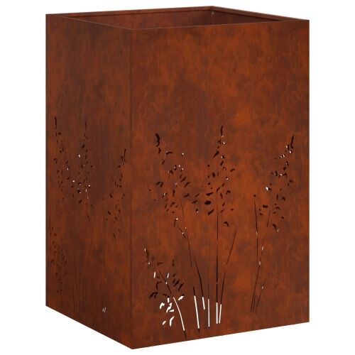 Vrtna saksija 2 kom. Rđa 50 x 50 x 75 cm Otporni čelik - Otporni čelik 50 x 50 x 75 cm 2 Cijena