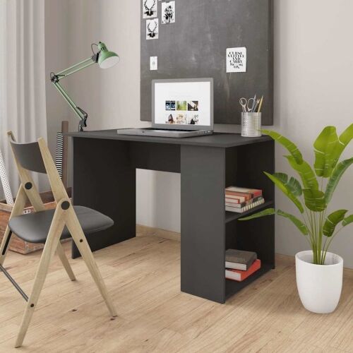 Radni stol sivi 110 x 60 x 73 cm od iverice - Siva Siva Cijena
