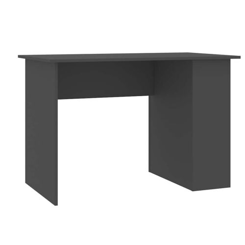 Radni stol sivi 110 x 60 x 73 cm od iverice - Siva Siva Cijena