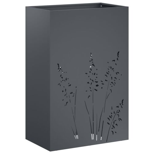 Vrtna saksija Antracit 50 x 30 x 75 cm Čelična vrata - Antracit 50 x 30 x 75 cm 1 Cijena