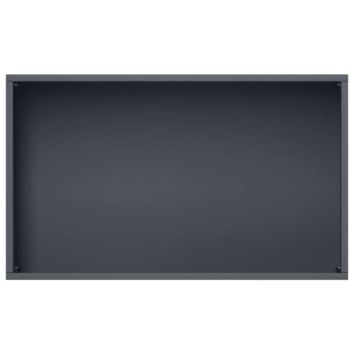 Vrtna saksija 2 kom. Antracit 50 x 30 x 75 cm Čelična vrata - Antracit 50 x 30 x 75 cm 2 Cijena