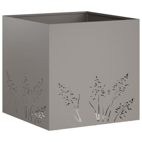 Vrtna saksija Rđa 50 x 50 x 49 cm Otporni čelik - Otporni čelik 50 x 50 x 49 cm 1 Cijena