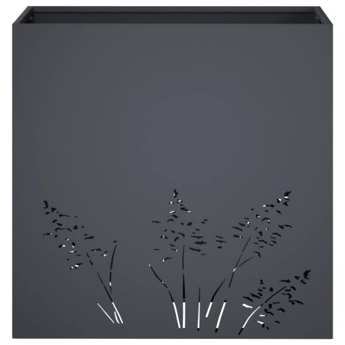 Vrtna saksija Antracit 50 x 30 x 49 cm Čelična vrata - Antracit 50 x 30 x 49 cm 1 Cijena